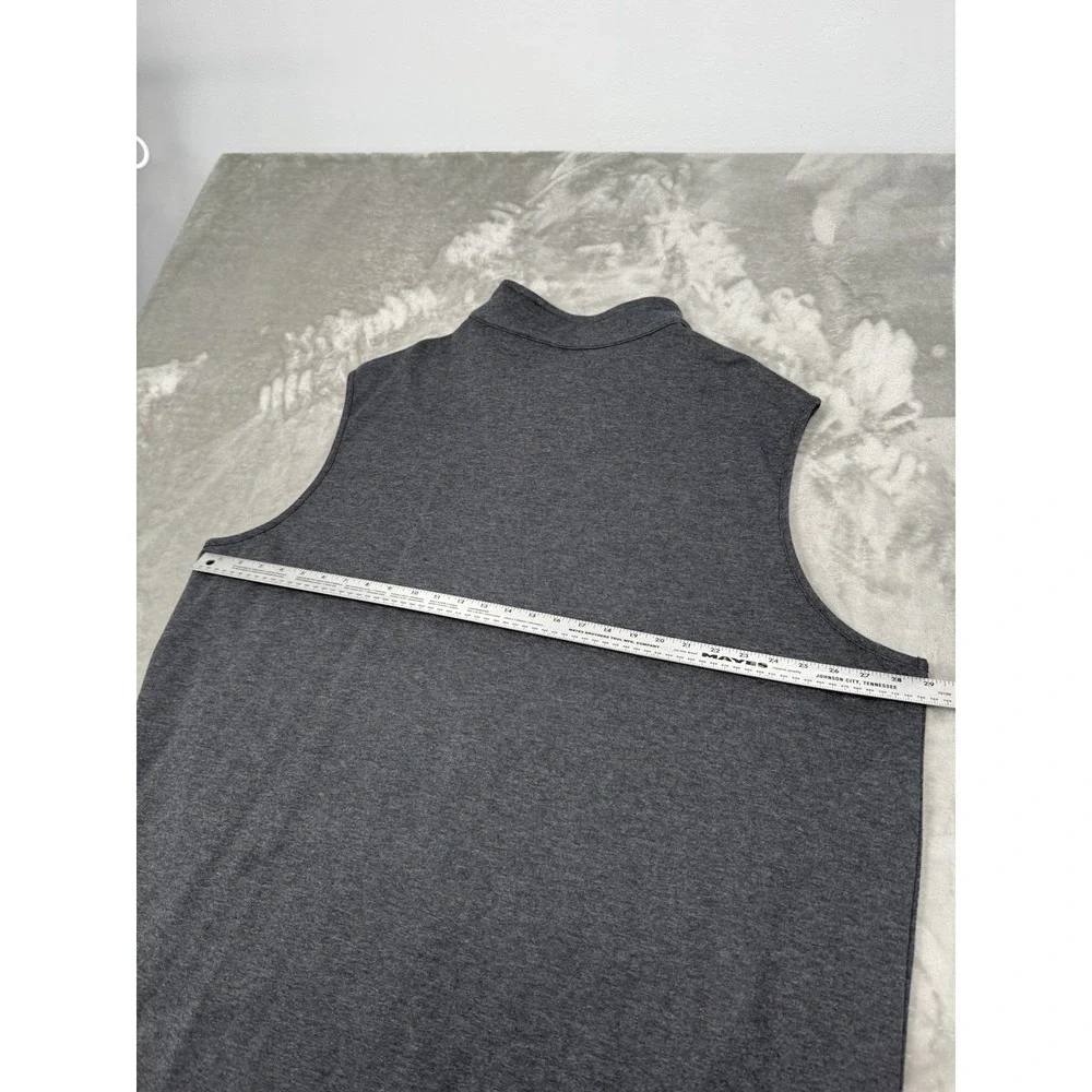 Oak Hill Puffer Vest Mens 3XLT Gray Black‎ Business Casual Finance Hiking NWT
